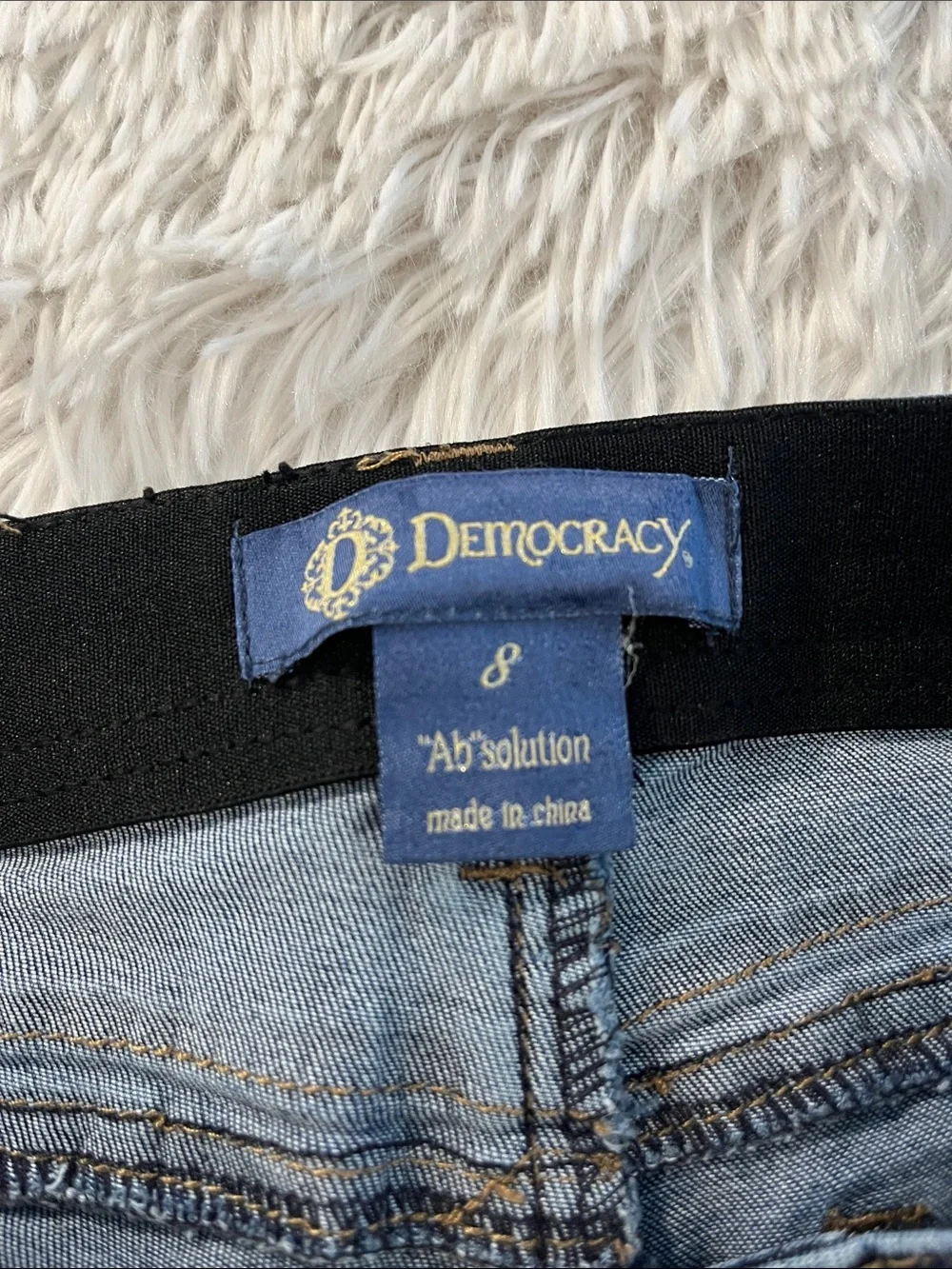 Democracy jeans size